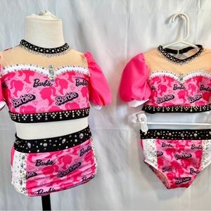 Jazz duet costumes, child size 4T, brand new